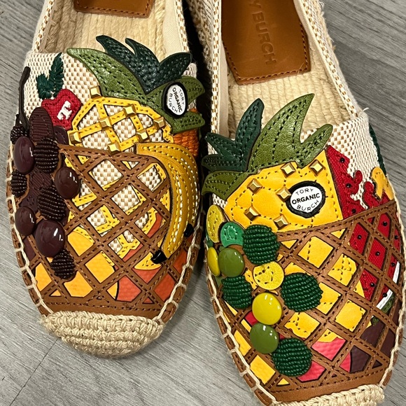 Tory Burch Espadrille Size 5 - Picture 3 of 4